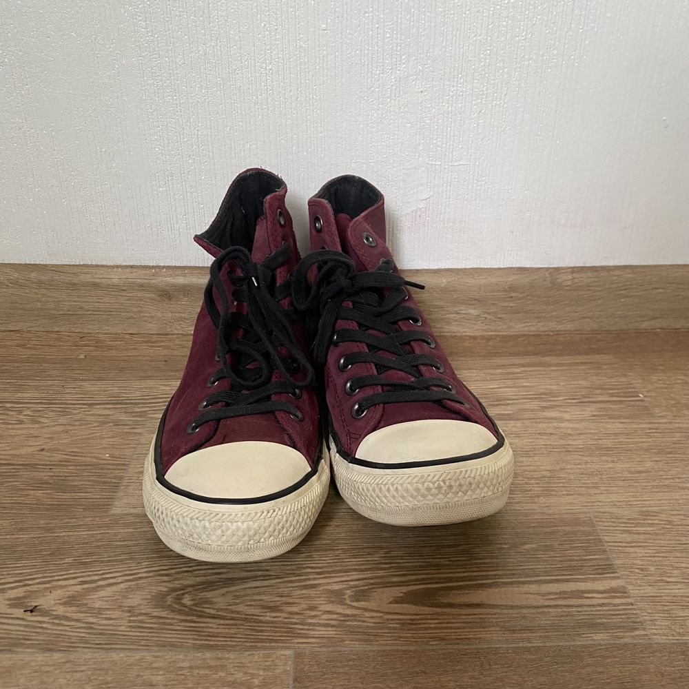 Кеды converse типа rick owens 40. Кеды высокие замшевые конверс