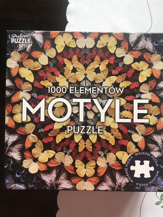 Puzzle motyle 1000 elementów