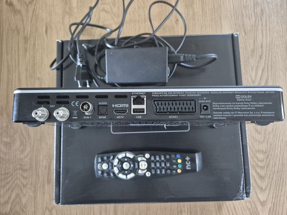 Tuner satelitarny Dekoder Media Box +