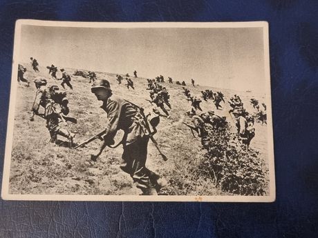Pocztówka zdjęcie Wehrmacht,Waffen SS,3 Rzesza