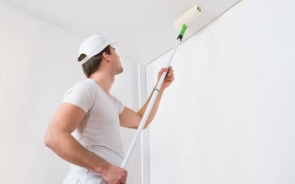 Pinturas de interiores e trabalhos de pedreiro