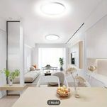 Nowoczesna okrągła lampa sufitowa LED o mocy 72 W IP44