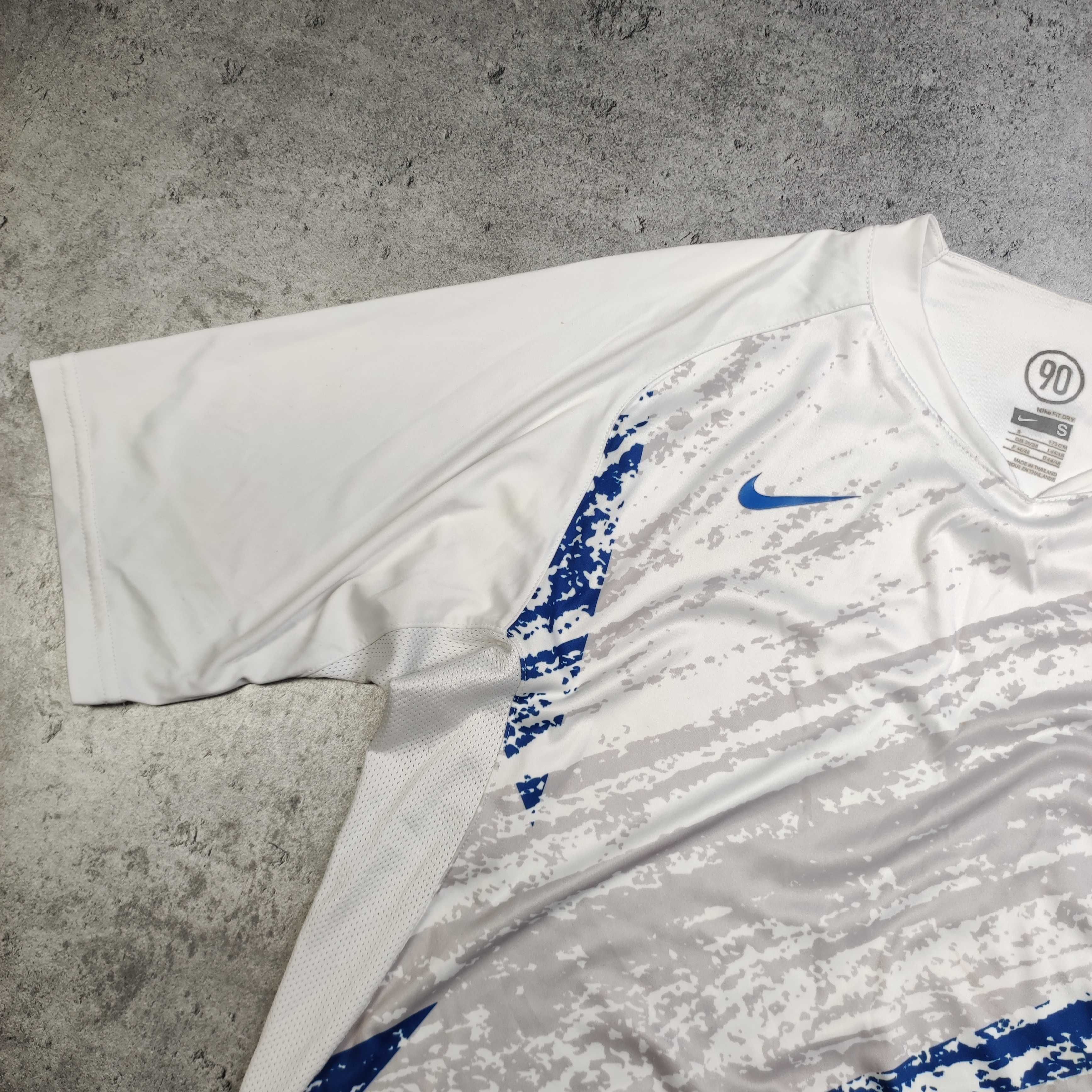 MĘSKA Koszulka Sportowa Treningowa Nike Total PRO 90 Biała Piłka Nożna