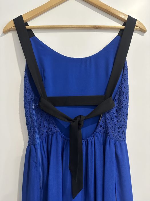 Vestido azulão Mango, tamanho XS (como NOVO