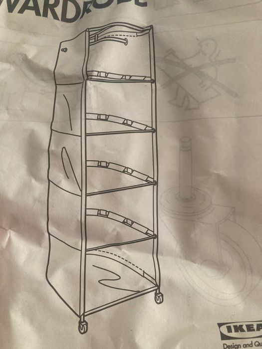 Szafa materiałowa Ikea