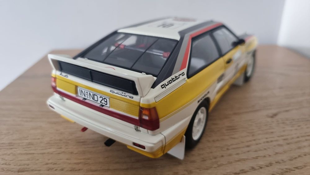 AutoArt 1:18 Audi Rallye Quattro #10 S. Blomqvist Acropolis