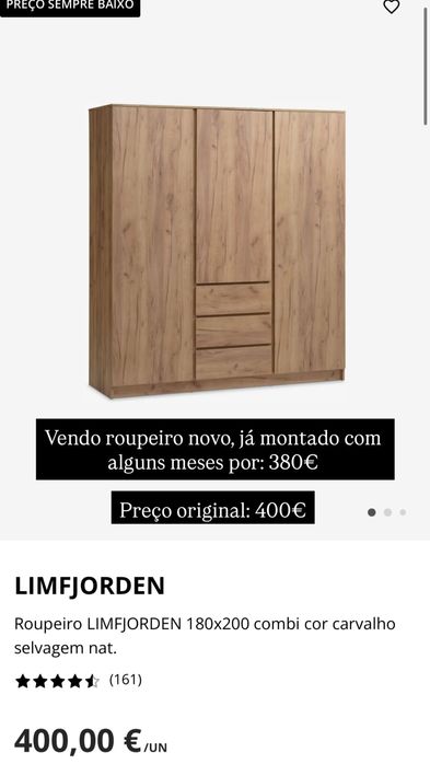 Roupeiro grande.