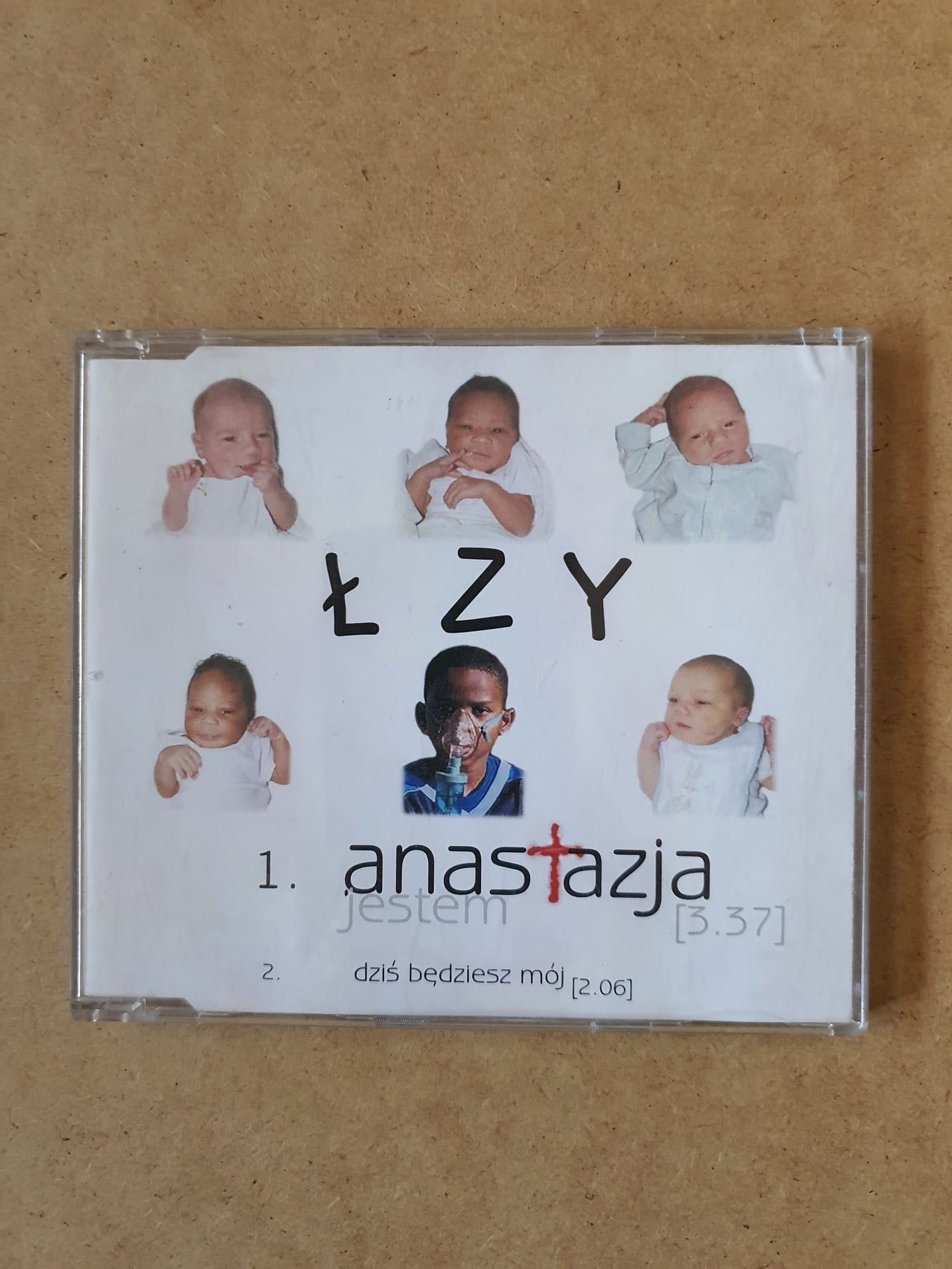 Łzy Anastazja Jestem CD singiel