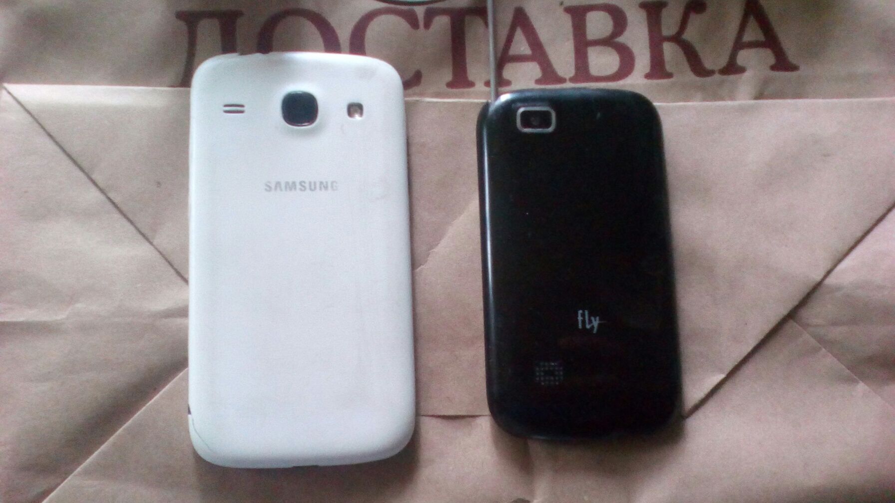 Samsung S Duos GT-i8262 и fly e145 tv.свои телефоны под ремонт или з\п