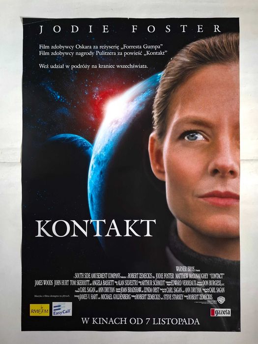 Plakat filmowy oryginalny - Kontakt