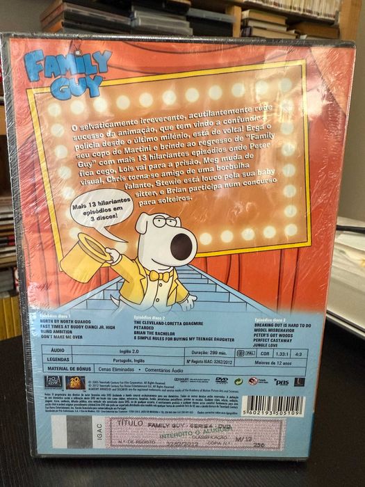 Seth MacFarlane – Family Guy - Season 4 - NOVO - SELADO