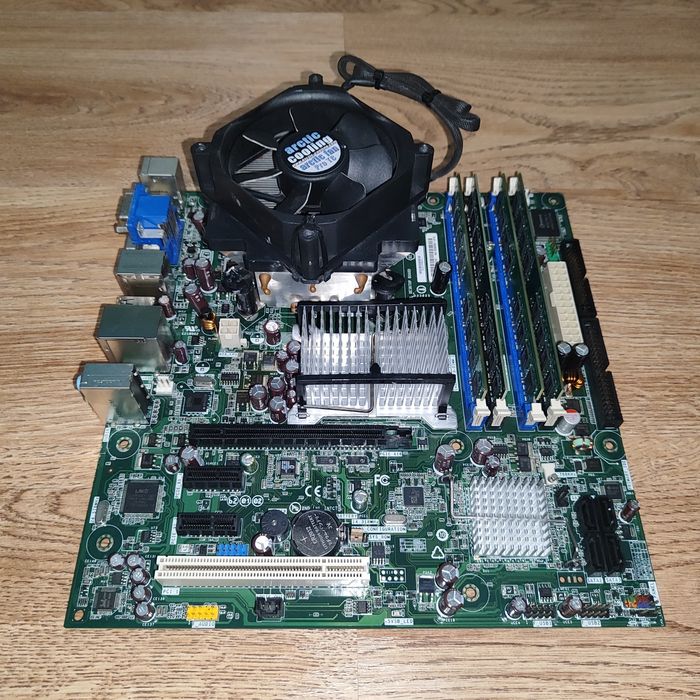 Płyta głowna z procesorem Intel Q9600 + 8GB RAM DDR2
