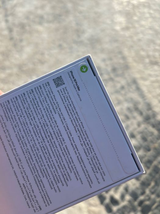 Iphone 16 pro max 256gb selado!