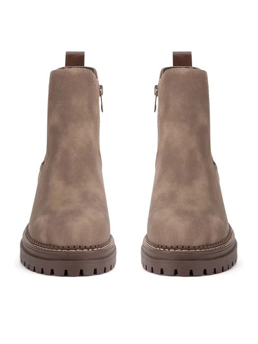 Челсі нубук Clara Barson коричневі шоколадні черевики