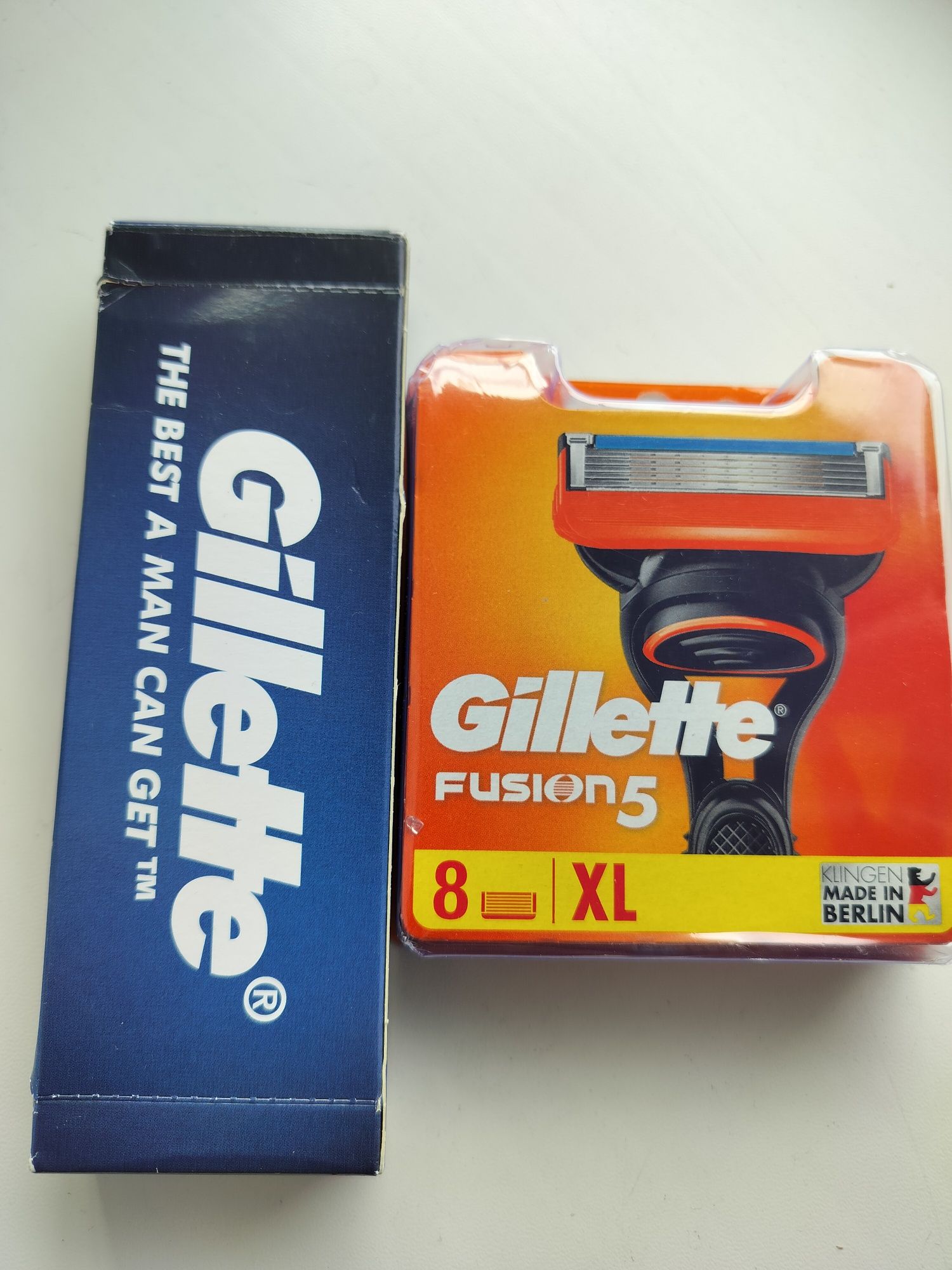 Станок Gillette Fusion 5 и 8 лезвий.  Германия.