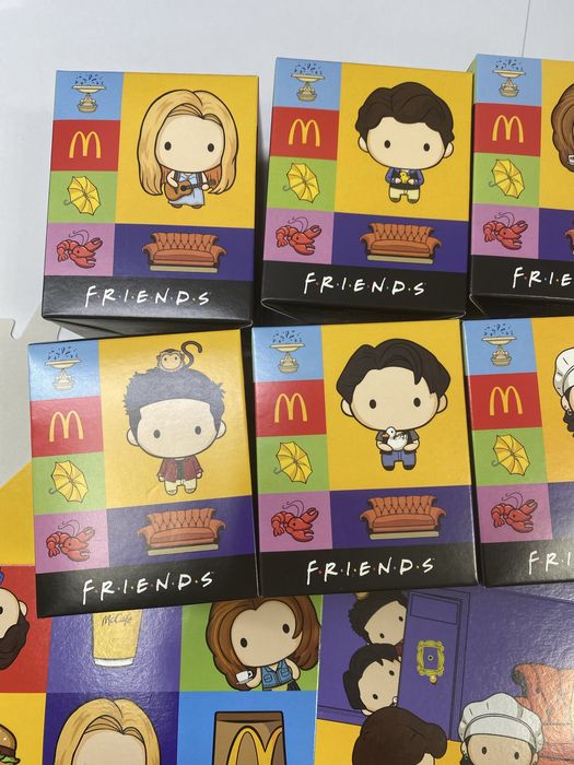 Коллекционные фигурки McDonald's x Friends (сериал «друзья»)