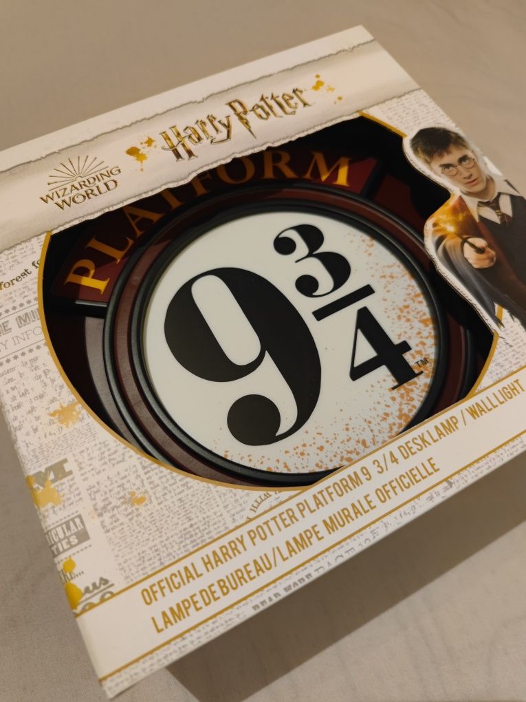 Candeeiro 3D Harry Potter - Plataforma 9 3/4