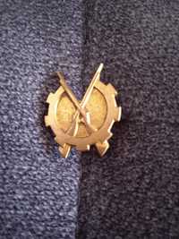 Odznaka straży przemyslowej z lat 60