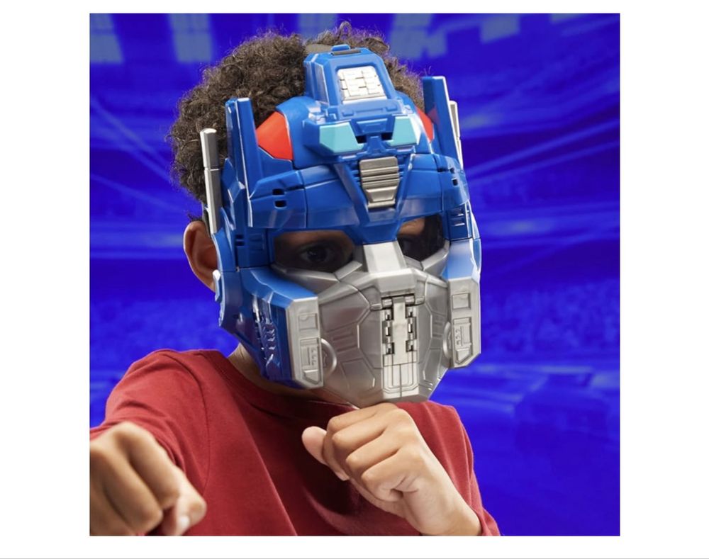 Маска-трансформер Transformers One 2 в 1 Optimus Prime orion pax