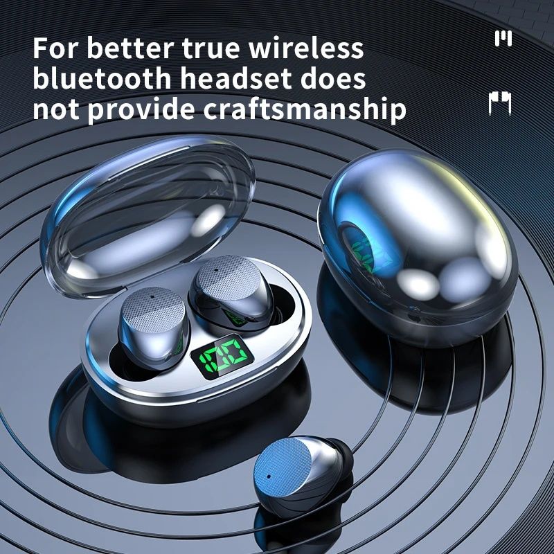 Auriculares sem fios K20 Bluetooth 5.3 HiFi Stereo Ip7 36 horas selado