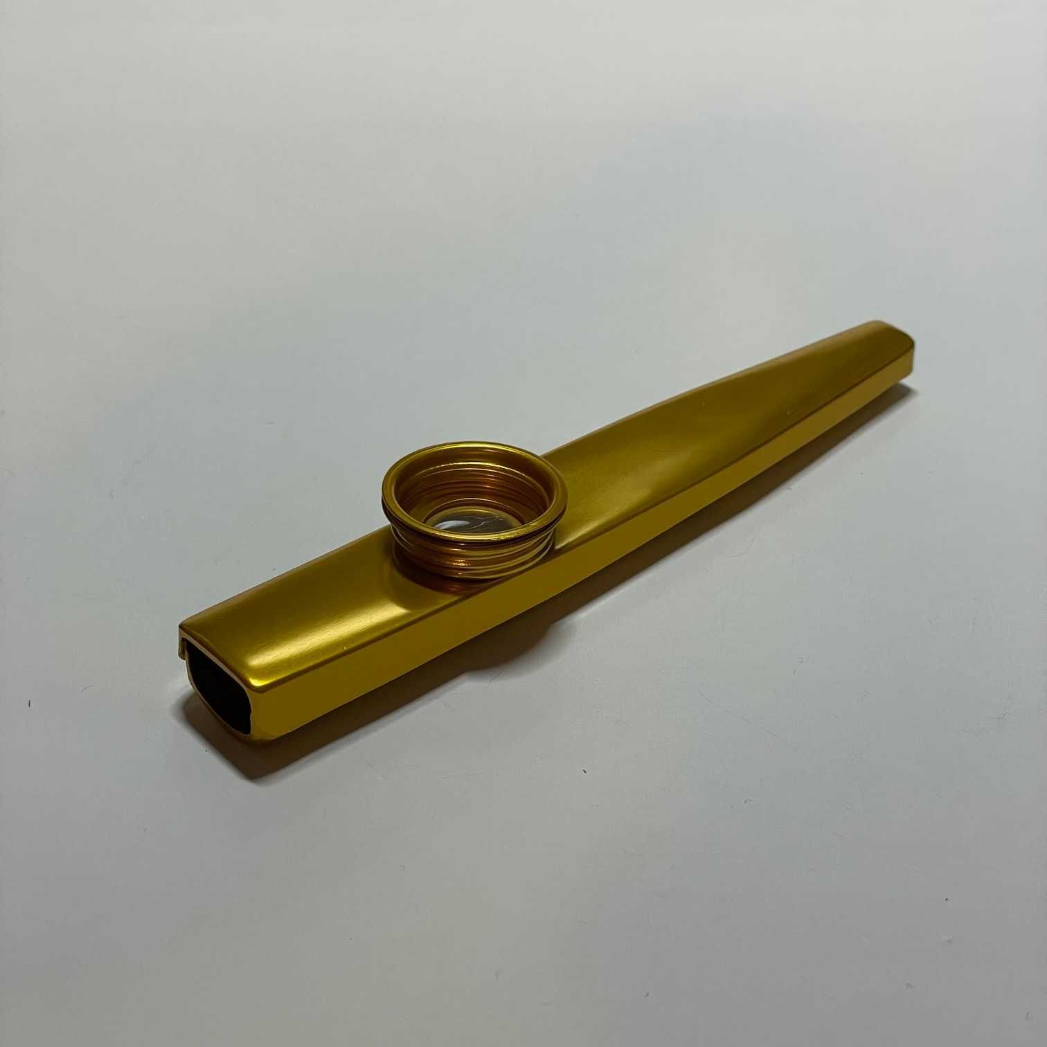 Kazoo Instrument Trąbka Kazoo Kid Brzęczyk ZŁOTY