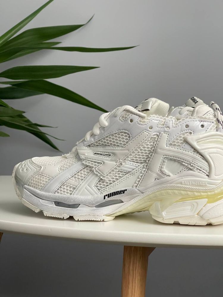 БЕЗ ПРЕДОПЛАТИ‼️Кросівки Balenciaga Runner Graffiti High(Білі),баленсі