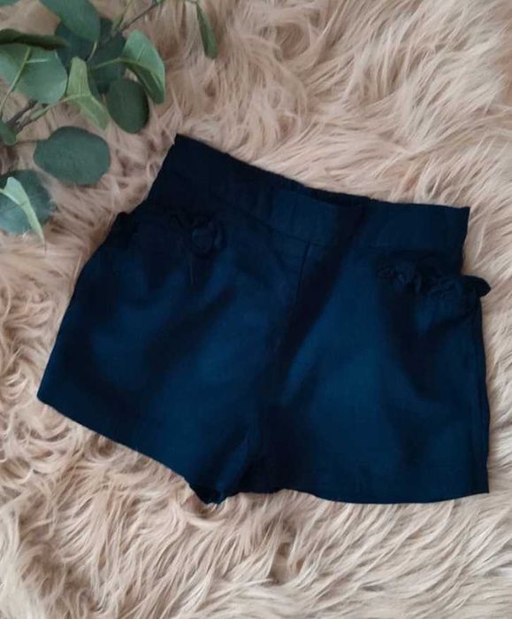 Granatowe dziecięce spodenki Next