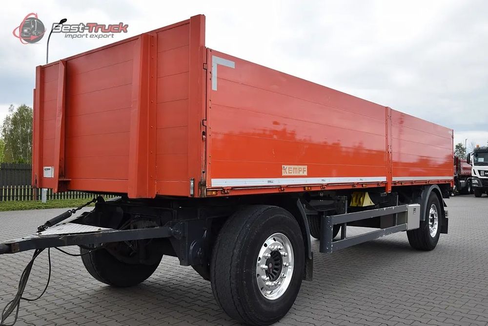 Kempf PA 18 // PRZYCZEPA BURTOWA // BUDOWLANA //  FELGI DURABRIGHT  // BURTY ALU 1M //  ALU PODŁOGA //  sprowadzona / bezwypadkowa  /  jak nowa
