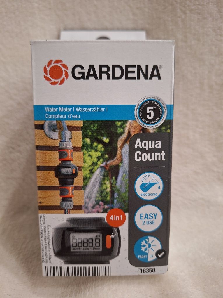 GARDENA licznik wody AquaCount 18350
