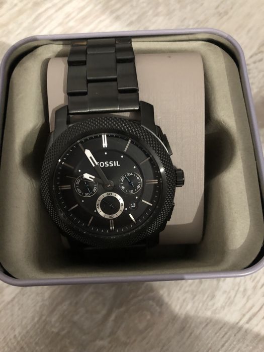 Zegarek fosil męski czarny nowy