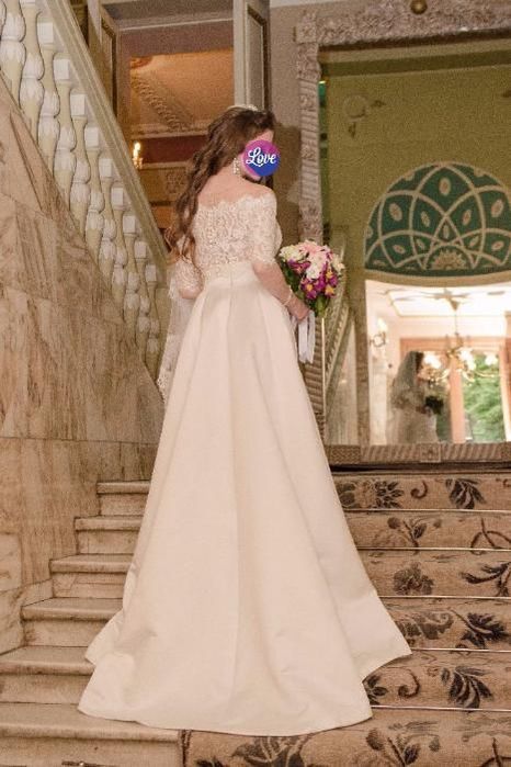 Продам стильное свадебное платье с карманами LITE BY DOMINISS