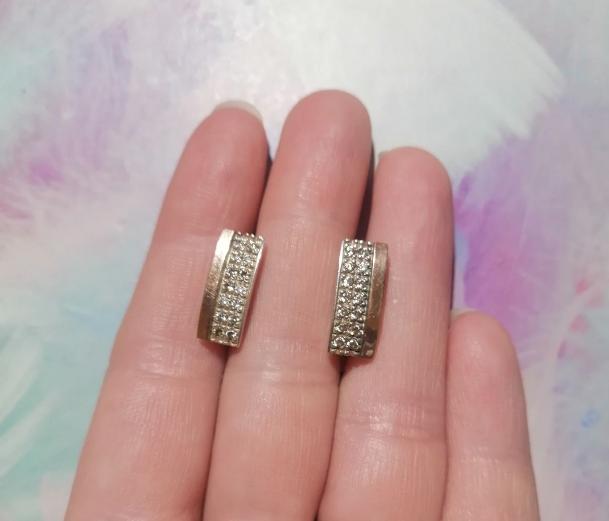 Сережки срібло+золото(продаж, обмін)