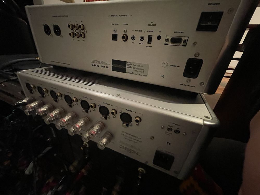 Krell Showcase 7.1 Processor+Amp+SACDMKIII+Cabasse Iroise II