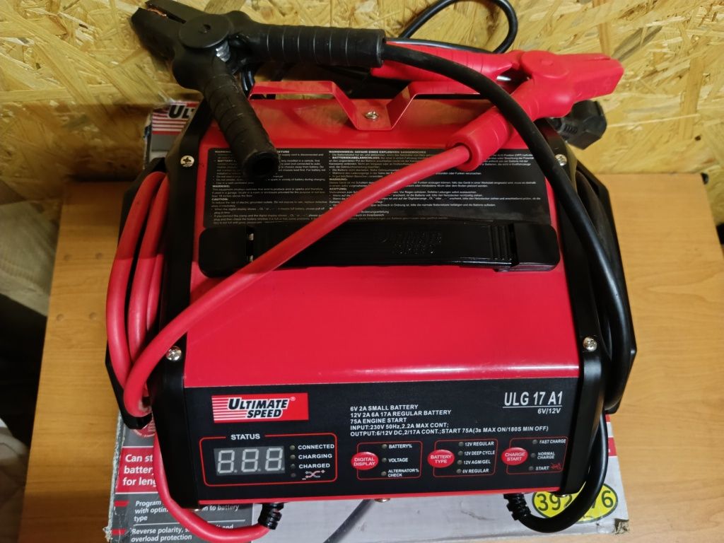 Prostownik z Rozruchem Ultimate Speed ULG 17 A1 (6/12V, 75A) Jak nowy