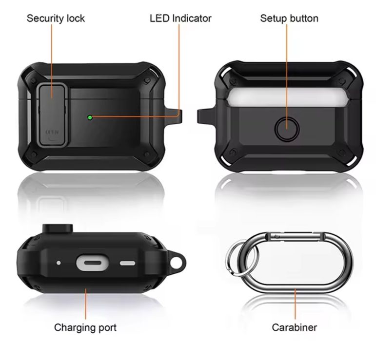 Чохол для Air Pods Pro Удароміцний захисний /AirPods Pro 2 від New