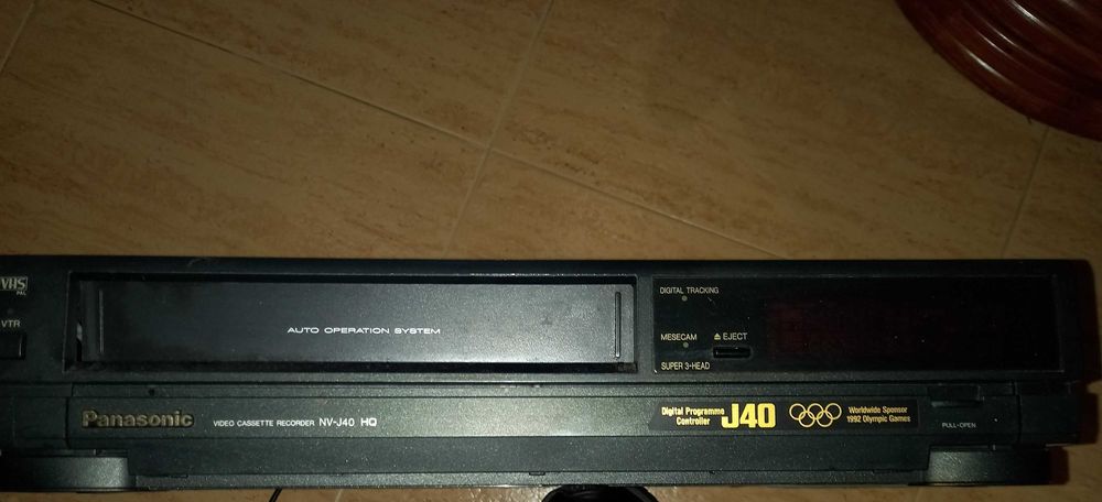 Leitor de Cassetes de Vídeo Panasonic