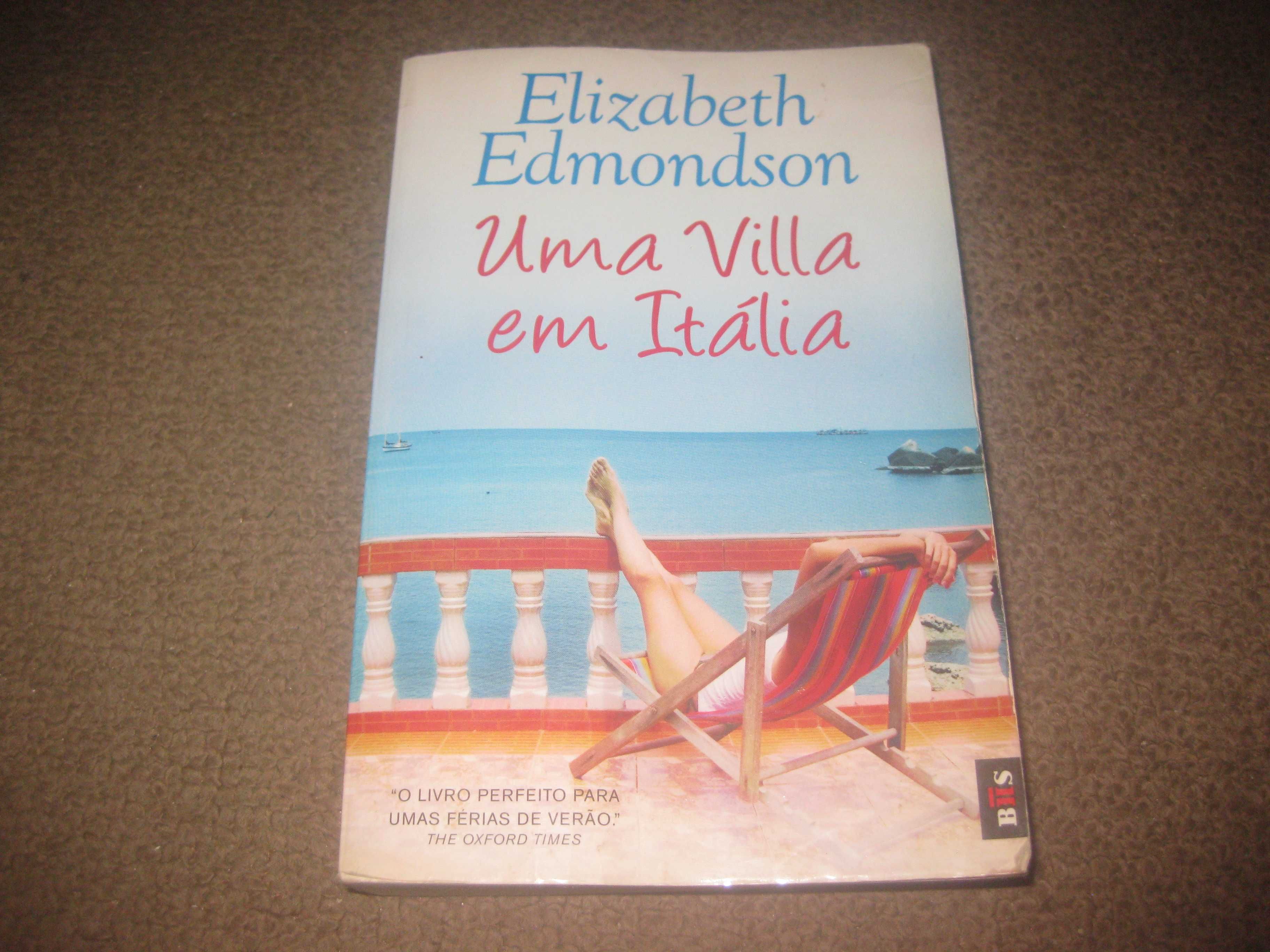 livro "Uma Villa em Itália" de Elizabeth Edmondson