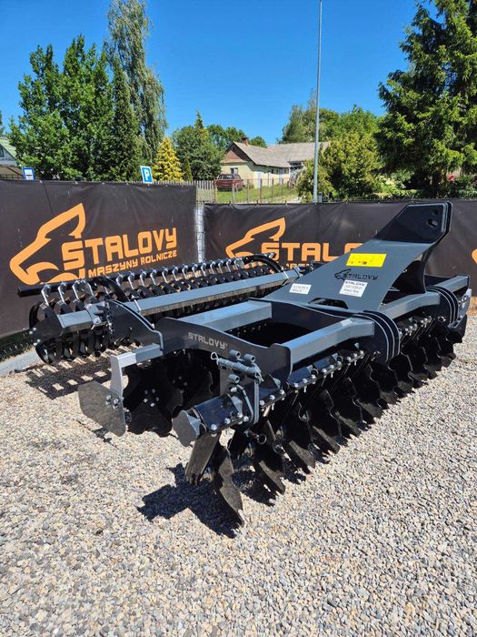 Brona talerzowa MEGA PLUS 2,5-3,0m talerze 560mm regulacja talerzówka