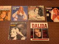 Lote singles & EP's Dalida. Preço é do lote.