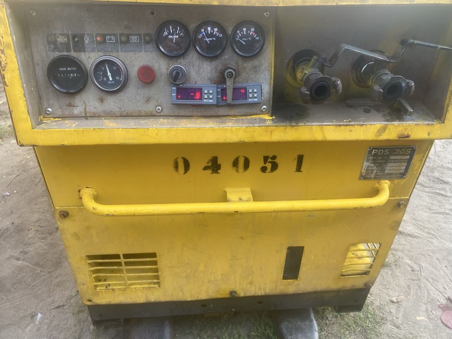 Sprężarka śrubowa spalinowa Airman pds70 yanmar 3tna72l