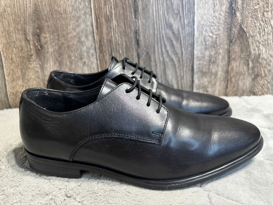 buty półbuty męskie skórzane mokasyny zign 43