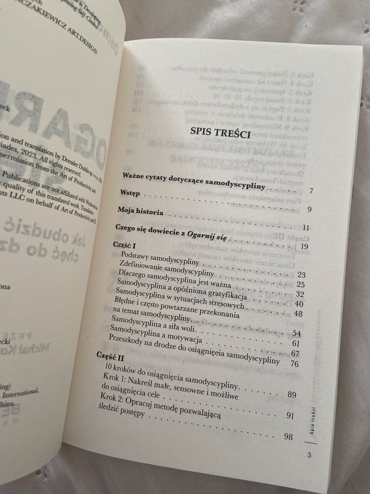Książka NOWA Ogarnij się Jak obudzić w sobie chęć do działania