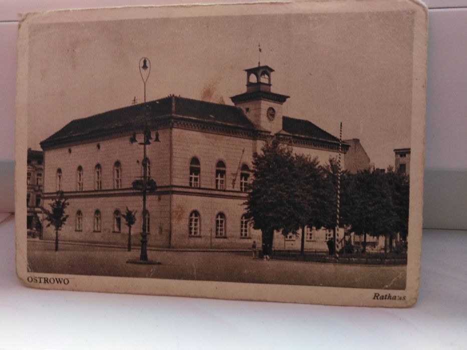 pocztowka Ostrowa z roku 1942