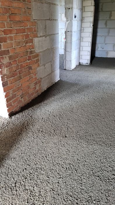 Wylewki Mixokretem Styrobeton granulat steropianowy Posadzki miksokret