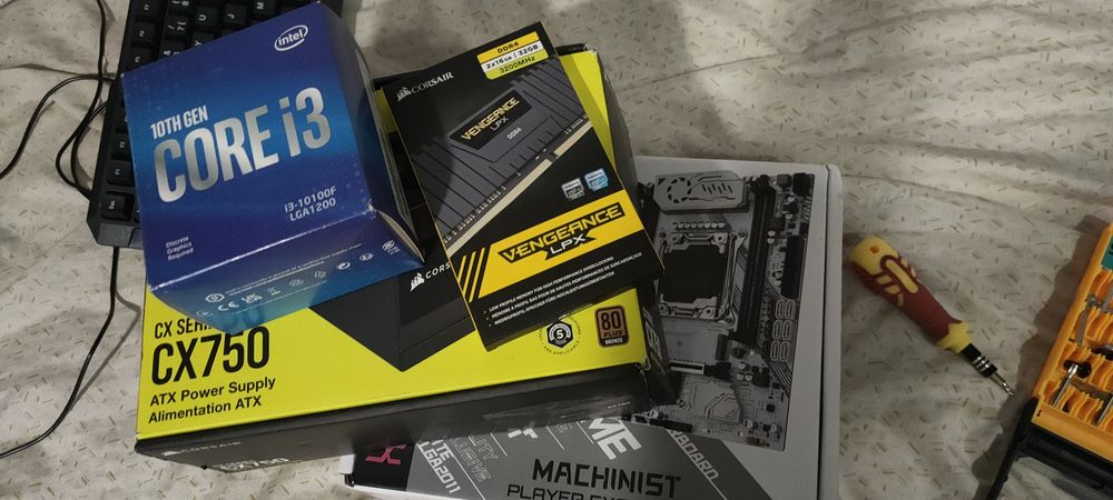 PC gamer Core i3 10100 RTX 2060 6 gigas