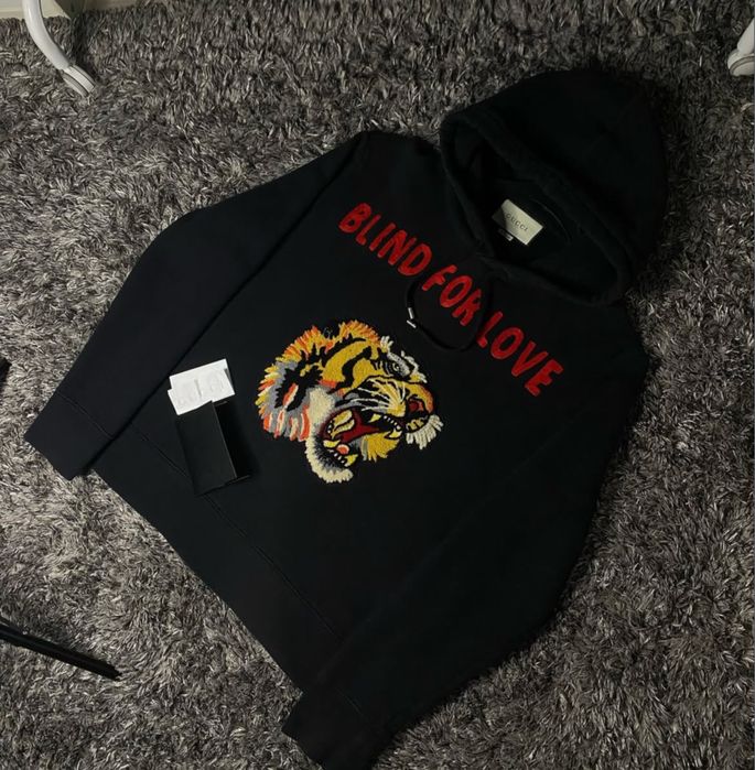 Худи Gucci blind for love L size (Не Balenciaga cav empt)