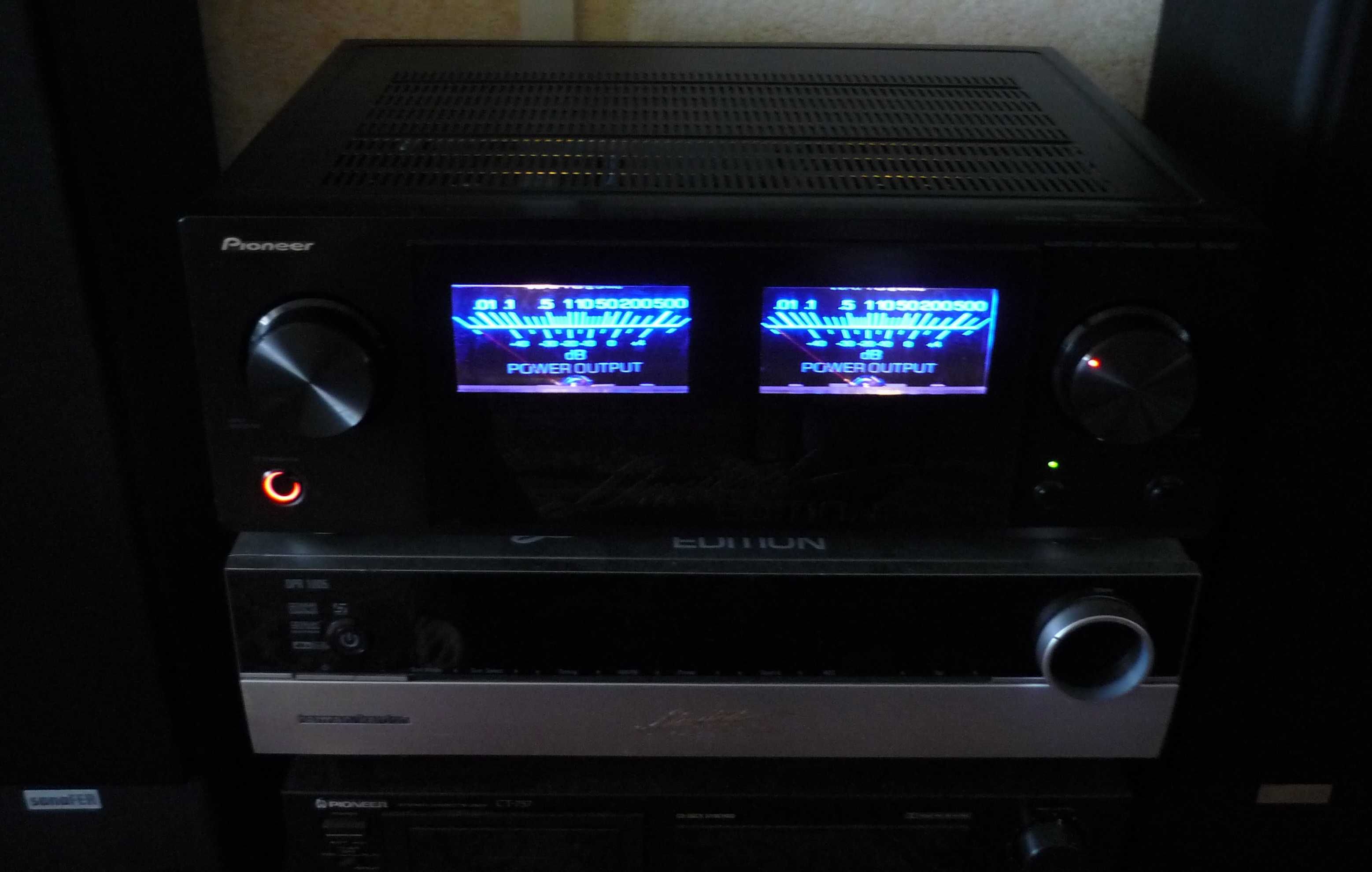 усилитель авторский 2x120W стрелки блютуз 5.1 DAC 24Bit/96Khz LDAC