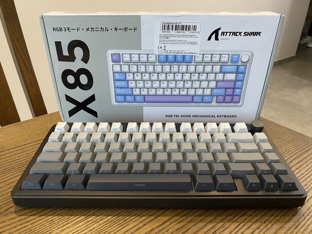 Ігрова механічна клавіатура Attack Shark X85