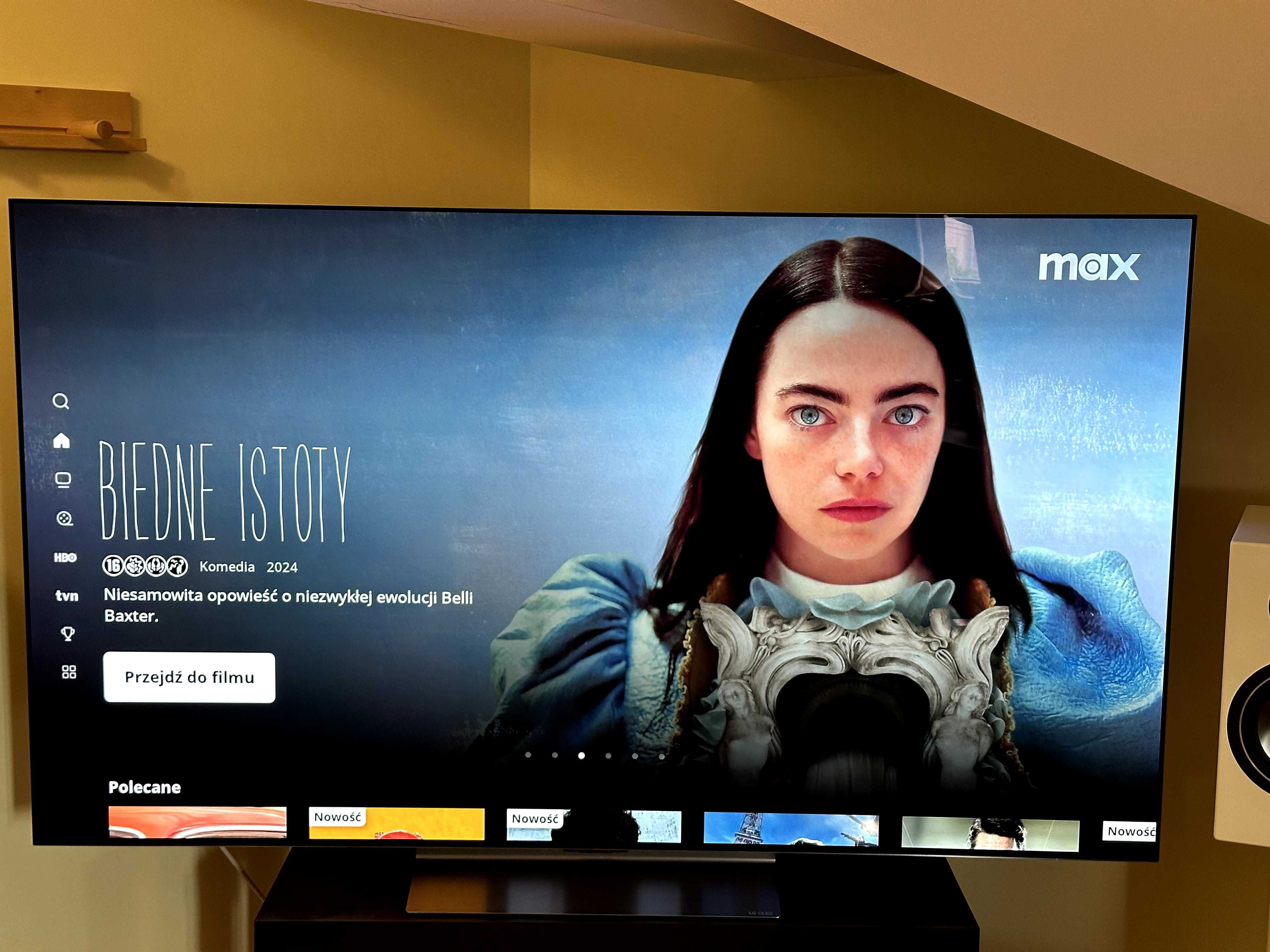 LG OLED65C21LA Telewizor OLED 65 cali 4K 120Hz Smart TV Igła