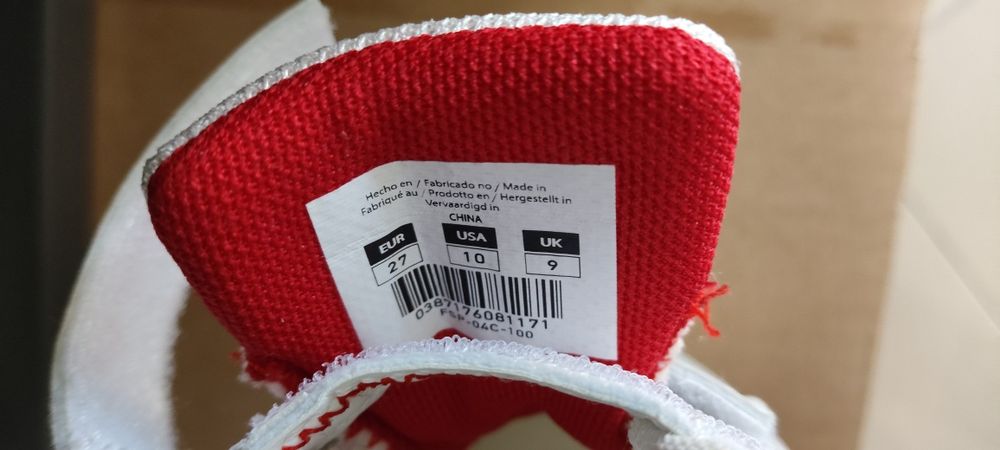 Tênis criança novos